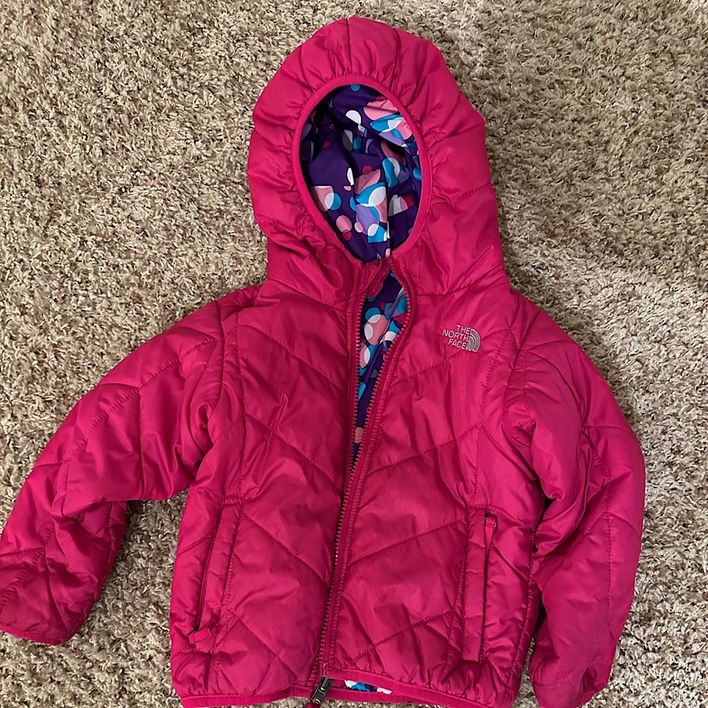 Reversible North Face puffer jacket 3T